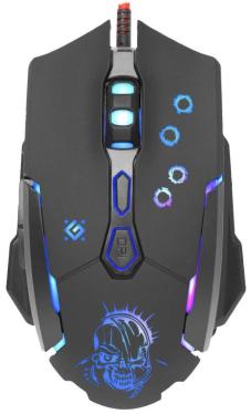 Мышь Defender Killer GM-170L LED Black [52170]