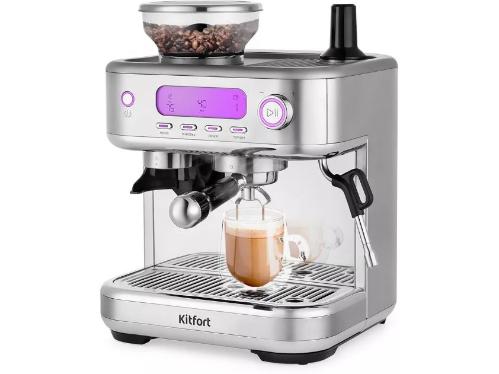 Кофеварка рожковая Kitfort КТ-7113 [KT-7113]