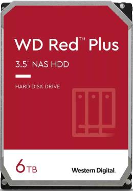 Жесткий диск 3,5' Western Digital 6TB Red Plus [WD60EFPX]