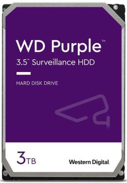 Жесткий диск 3,5' Western Digital 3TB Purple [WD33PURZ]
