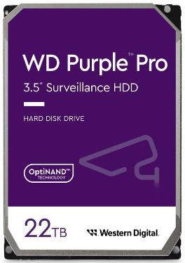 Жесткий диск 3,5' Western Digital 22TB Purple PRO [WD221PURP]