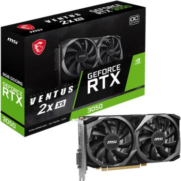Видеокарта MSI RTX 3050 VENTUS 2X XS 8G OC