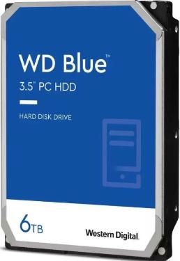 Жесткий диск 3,5' Western Digital 6TB Blue [WD60EZAX]