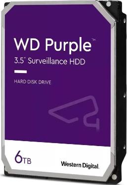 Жесткий диск 3,5' Western Digital 6TB Purple [WD64PURZ]