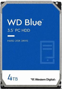 Жесткий диск 3,5' Western Digital 4TB Blue [WD40EZAX]