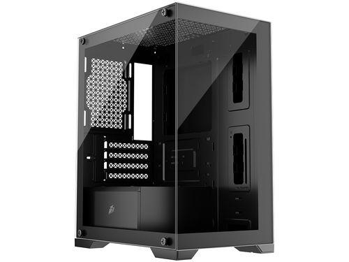 Корпус 1STPLAYER MIKU Mi2 Black [Mi2-BK-3F1]