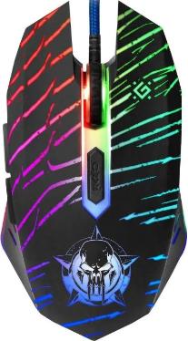 Мышь Defender Dark Agent GM-590L Black USB [52590]