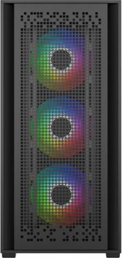 Корпус Powercase ByteFlow Black [CBFB-A4]