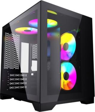 Корпус Powercase Vision Micro Black [CVBM-L4]