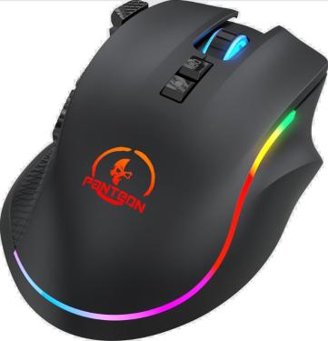 Мышь Jet.A Panteon PS93 W (126) Black Wireless