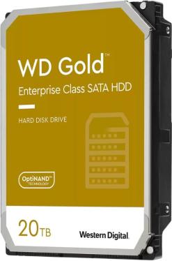 Жесткий диск 3,5' Western Digital 20TB Gold [WD202KRYZ]