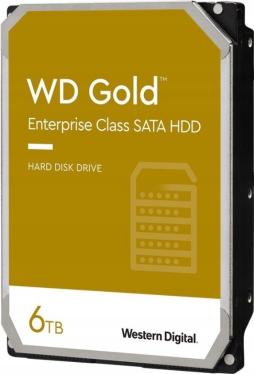 Жесткий диск 3,5' Western Digital 6TB Gold [WD6004FRYZ]