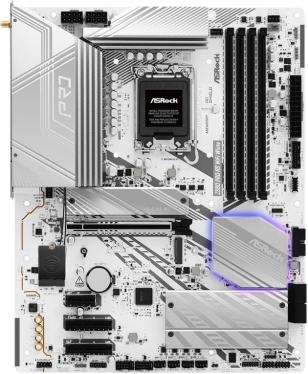 Материнская плата ASRock Z890 PRO RS WIFI WHITE
