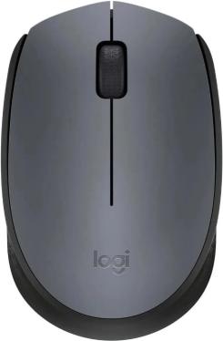 Мышь Logitech M170 Grey-Black Wireless [910-004658]