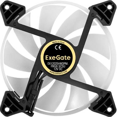 Вентилятор для корпуса Exegate EX12025HM3PM.FRGB.5CSU