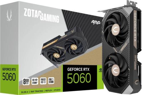 Видеокарта ZOTAC RTX 5060 AMP 8GB [ZT-B50600F-10M]