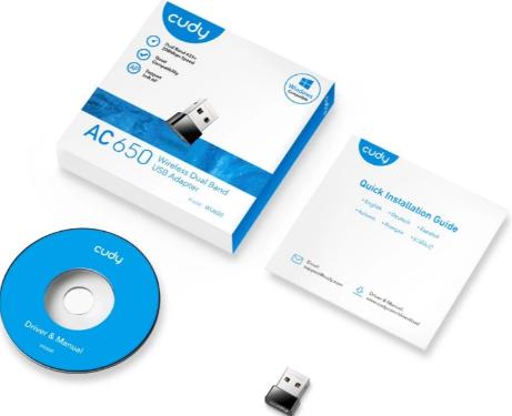 Беспроводной USB-адаптер Cudy WU650
