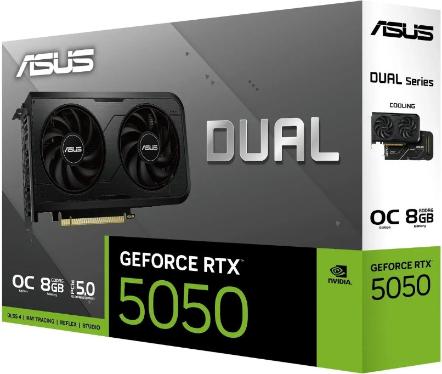 Видеокарта ASUS DUAL-RTX5050-O8G
