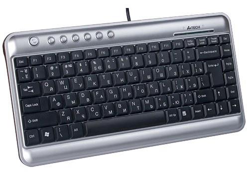 Клавиатура A4 Tech KLS-5 Silver-Black USB