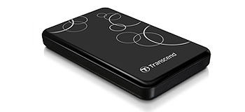 Жесткий диск внешний 2,5' Transcend 1TB StoreJet 25A3 Black [TS1TSJ25A3K]