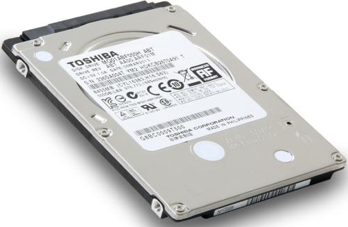 Жесткий диск 2,5' TOSHIBA 500GB/ 5400rpm/ 8M/ SATA-III [MQ01ABF050]