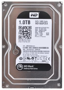 Жесткий диск 3,5' Western Digital 1TB Black [WD1003FZEX]