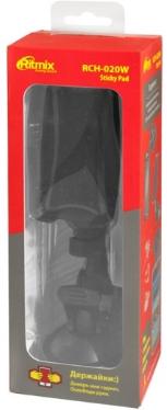 Держатель автомобильный для смартфона Ritmix RCH-020 W Sticky Pad