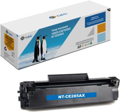 Картридж G&G laser 285AX  HP LJ Pro P1102/1102w M1130/1212nf Canon LBP-6018 (3500стр) [GG-CE285AX]