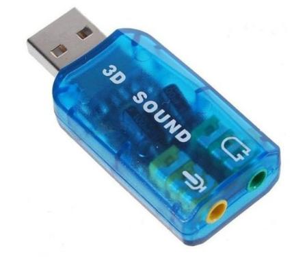 Звуковая карта C-Media CM108 USB 6C V