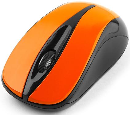 Мышь GEMBIRD MUSW-325-O Orange Wireless [MUSW-325-O]