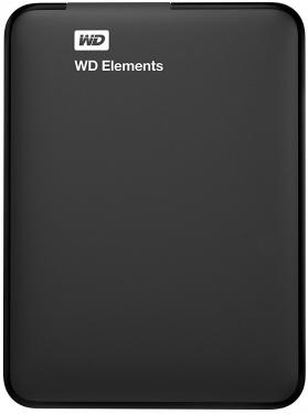 Жесткий диск внешний 2,5' Western Digital 4TB Elements Portable Black [WDBU6Y0040BBK-WESN]