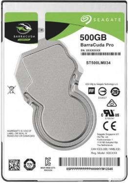 Жесткий диск 2,5' Seagate 500GB BarraCuda [ST500LM034]