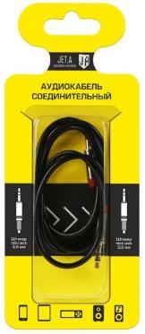 Кабель AUDIO Jet.A JA-AC01 DC3.5/M - DC3.5/M 1m Black