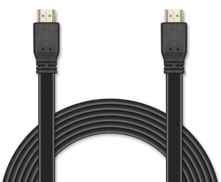 Кабель HDMI Jet.A JA-HD10 v.2.0 Flat 5m
