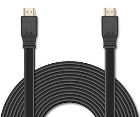Кабель HDMI Jet.A JA-HD10 v.2.0 Flat 10m