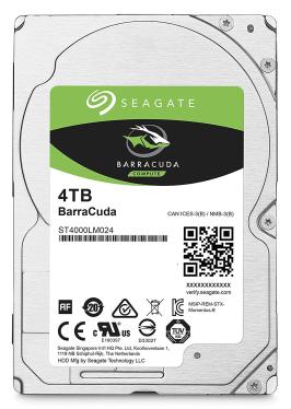Жесткий диск 2,5' Seagate 4TB BarraCuda [ST4000LM024]