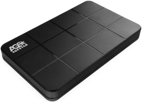 Карман внешний USB для SSD/HDD 2,5" AGESTAR 3UB2P1 Black