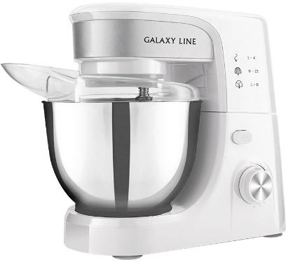 Миксер стационарный Galaxy GL2231 white [GL2231 white/silver]