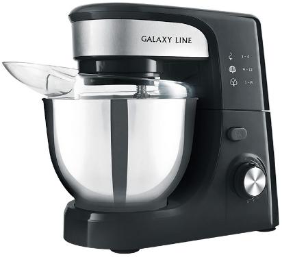 Миксер стационарный Galaxy GL2231 black [GL2231 black/silver]
