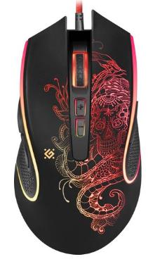 Мышь Defender Venom GM-640L Black USB [52640]