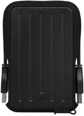 Жесткий диск внешний 2,5' Silicon Power 1TB Armor A66 Black [SP010TBPHD66SS3K]