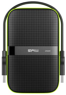 Жесткий диск внешний 2,5' Silicon Power 2TB Armor A60 Black [SP020TBPHDA60S3K]