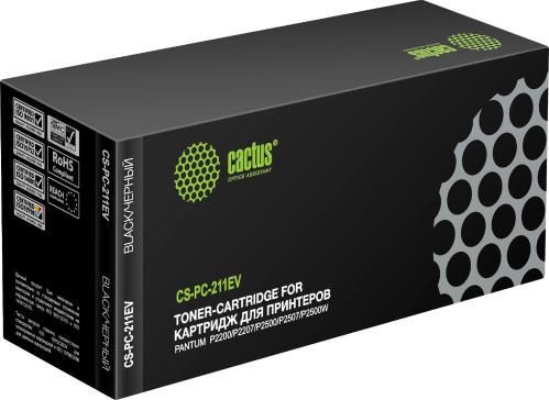 Картридж Cactus CS-PC-211EV PC-211EV black(1600стр.) [CS-PC-211EV]