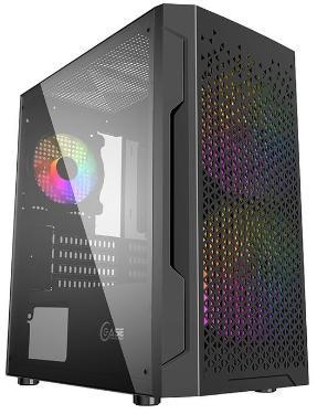 Корпус Powercase Mistral Micro Z3B Mesh LED [CMIMZB-L3]