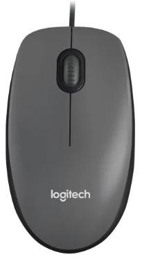 Мышь Logitech M90 Grey USB [910-001793]