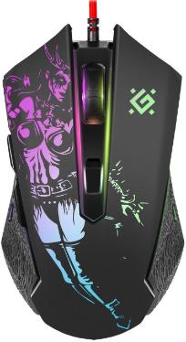Мышь Defender Sin'Sister GM-933 Black USB [52933]