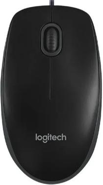 Мышь Logitech B100 USB Black [910-006605]